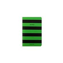 Helloween Çizgili Yeşil Notebook Defter Elas Paper