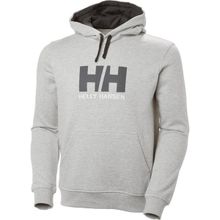 Helly Hansen Hh Logo Hoodie Gri Erkek Sweatshirt