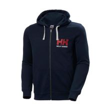 Helly Hansen HHA34163597 Logo Full Zip Hoodie Erkek Kapüşonlu Tam Fermuarlı Sweatshirt