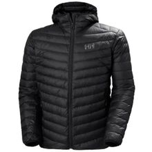 Helly Hansen Verglas Hooded Down Hybrid Insulator Siyah Kapüşonlu Erkek Mont