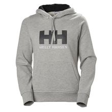 Helly Hansen W Hh Logo Hoodie Kadın Kapüşonlu Mavi Sweatshirt