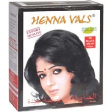 Henna Vals Siyah Hint Kınası Saç Boyası 10 gr x 6 Amonyaksız Toz Formda Canlı Renkler
