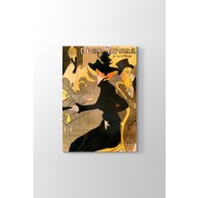 Henri De Toulouse - Divan Japonais Tablosu