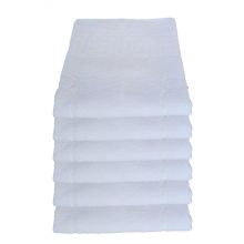 Hepsine Rakip 50x70 cm 6'lı Pamuklu Ayak İzli Banyo Paspas Ayak Havlusu