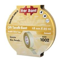 Her Bant Çift Taraflı Bant 18Mmx25mt - 3 Adet