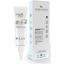 Herbaderm 40 ml Spf50+ Orta Ton AknPro Yağlı Ciltler İçin Sivilce ve Güneş Kremi