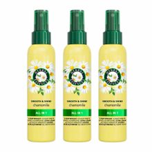 Herbal Essences 3x145 ml Parlak ve Pürüzsüz Papatya Kokulu Hepsi Bir Arada Ağırlaştırmayan Sıvı Saç Kremi