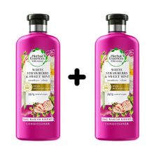 Herbal Essences Beyaz Çilek ve Tatlı Nane Arındırıcı 2x360 ml Saç Bakım Kremi