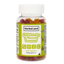 Herbaland Kids Multivitamins Minerals Gummies 60 Çiğnenebilir Tablet