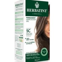 Herbatint 5C Light Ash Chestnut 150 ml Açık Küllü Kestane Bitkisel Saç Boyası