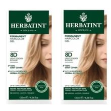 Herbatint 8D Light Golden Blonde Açık Altın Sarısı 2x150 ml Saç Boyası