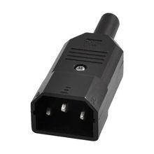 Herbirivar IC215 3 Pin Power Erkek Kablo Monte Tipi Soket