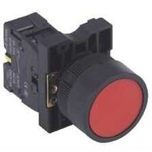 Herbirivar LAY5-EA42 22 mm Ters Kontak Kırmızı Buton