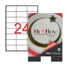 Herboy HB-1037 70x37,12mm Beyaz Lazer Etiket