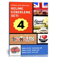Herkes İçin İngilizce Kelime Ezberleme Modül Kitabı-4 Enine Boyuna Eğitim