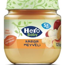 Hero Baby 125 gr Karışık Meyveli Kavanoz Maması