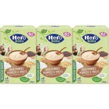 Hero Baby 3x400 gr Sütlü Peynirli Pekmezli 8 Tahıllı Kaşık Maması