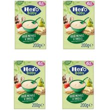 Hero Baby 4x200 gr Sütlü Meyveli 8 Tahıllı Kaşık Maması