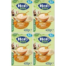 Hero Baby 4x400 gr Sütlü İrmikli Ballı Kaşık Maması