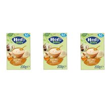 Hero Baby 5+ Ay 3x200 gr Çoklu Paket Sütlü Ballı İrmikli Kaşık Maması
