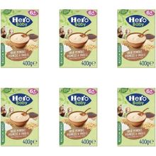 Hero Baby 6x400 gr Sütlü Peynirli Pekmezli 8 Tahıllı Kaşık Maması