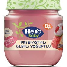 Hero Baby Prebiyotikli Çilekli Yoğurtlu 120 gr Bebek Maması
