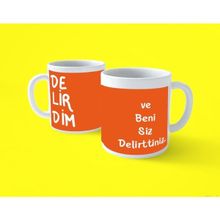 Hesaplısı Burada Beni Siz Delirttiniz Motto Baskılı Bardak