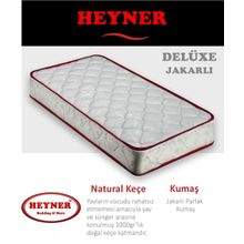 Heyner Delüxe 75x200 Jakarlı Ortopedik Yaylı Yatak