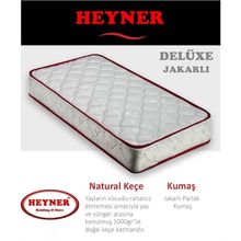 Heyner Delüxe Jakarlı 130x190 Ortopedik Yaylı Yatak