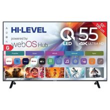Hi-Level HL55QMN252 55 inç 139 Ekran 4K Ultra HD Webos QLED TV