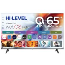 Hi-Level HL65QUMLN-W02S 65 inç 164 Ekran 4K Ultra HD WebOS QLED TV