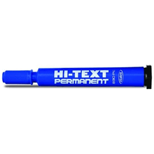 Hi-text 830 C Kesik Uç Mavi 12'li Permanent Koli Kalemi