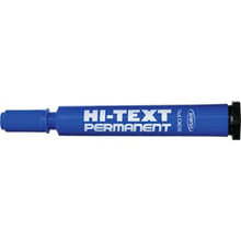 Hi-Text Permanent 830PC Mavi Kesik Uçlu Markör