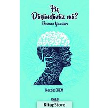 Hiç Düşündünüz Mü ? - Necdet Erem