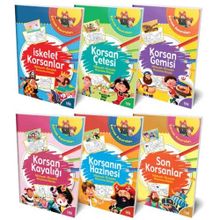 Hikayeli Örnekli Korsan Maceraları Boyama Kitabı Serisi - Halk Kitapevi