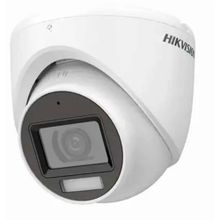Hikvision DS-2CE70DF0T-LPFS 2 MP 2.8 mm Colorvu Dahili Ses 20 mt Smart Hybrid HD-TVI Dome Kamera