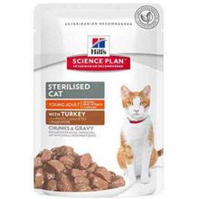 Hill's Chunks in Gravy Hindili Kısırlaştırılmış 85 gr Kedi Yaş Maması