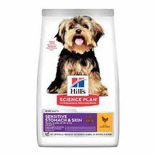 Hill's Hassas Mide ve Derili Küçük Irk Tavuklu Yetişkin 1.5 kg Köpek Maması