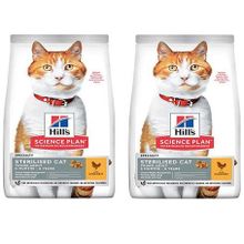 Hill's Science Plan Tavuklu 2x1.5 kg Kısırlaştırılmış Yetişkin Kuru Kedi Maması