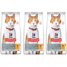 Hill's Science Plan Tavuklu 3x3 kg Kısırlaştırılmış Yetişkin Kuru Kedi Maması