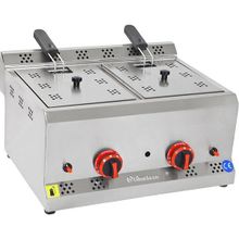 Himaksan Gazlı Hmk-Fg5 5+5 lt Set Üstü Fritöz