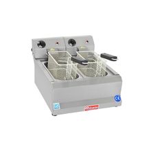 Himaksan HMK-FE3+3 Endüstriyel 5000 Watt Çiftli 3+3 Lt Elektrikli Fritöz