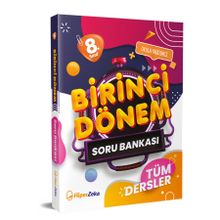 Hiper Zeka LGS 8. Sınıf Birinci Dönem Tüm Dersler Soru Bankası