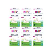 Hipp 1 6x400 gr Organik Keçi Sütü Bazlı Bebek Sütü