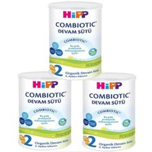 Hipp 2 Combiotic Organik 6+ Ay 3x350 gr Çoklu Paket Bebek Devam Sütü