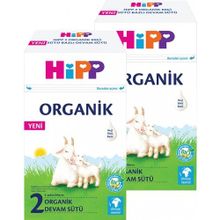 Hipp 2 Organik 2x400 gr Keçi Sütü Bazlı Devam Sütü