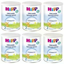 Hipp 2 Organik Combiotic 6x350 gr Bebek Sütü