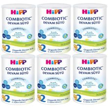 Hipp 2 Organik Combiotic 6x350 gr Devam Sütü