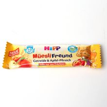 Hipp 20 gr Organik Şeftali ve Elmalı Meyve Barı
