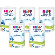 Hipp 3 10+ Ay 5x350 gr Organik Combiotic Devam Sütü